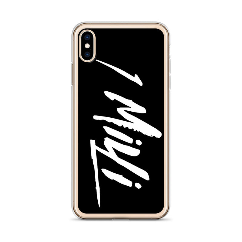 BLACK 1MILLI IPHONE CASE