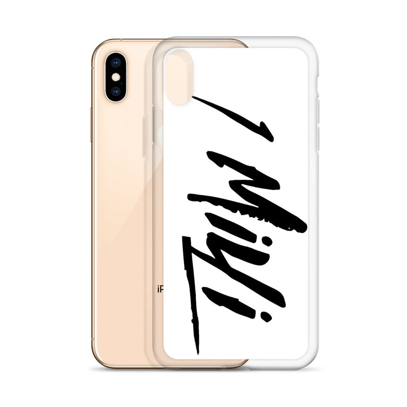 WHITE 1MILLI IPHONE CASE