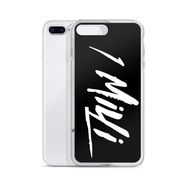 BLACK 1MILLI IPHONE CASE