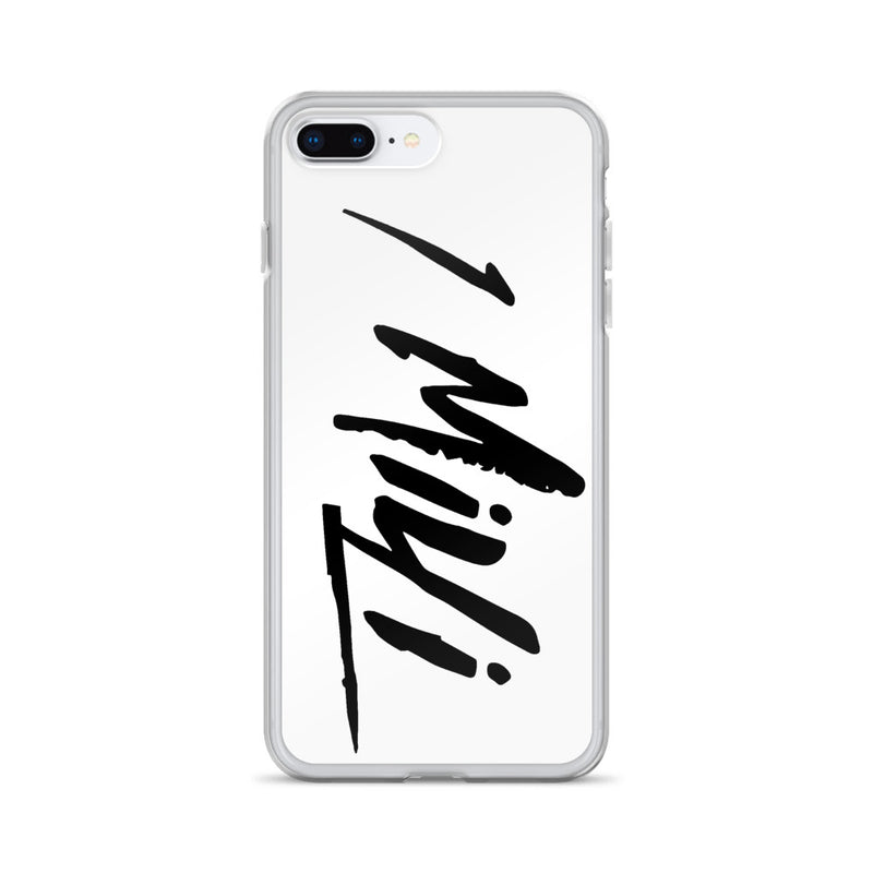 WHITE 1MILLI IPHONE CASE