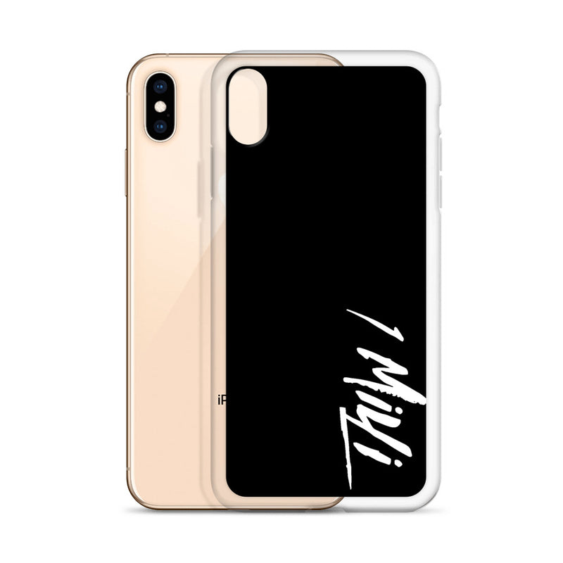 BLACK 1MILLI IPHONE CASE