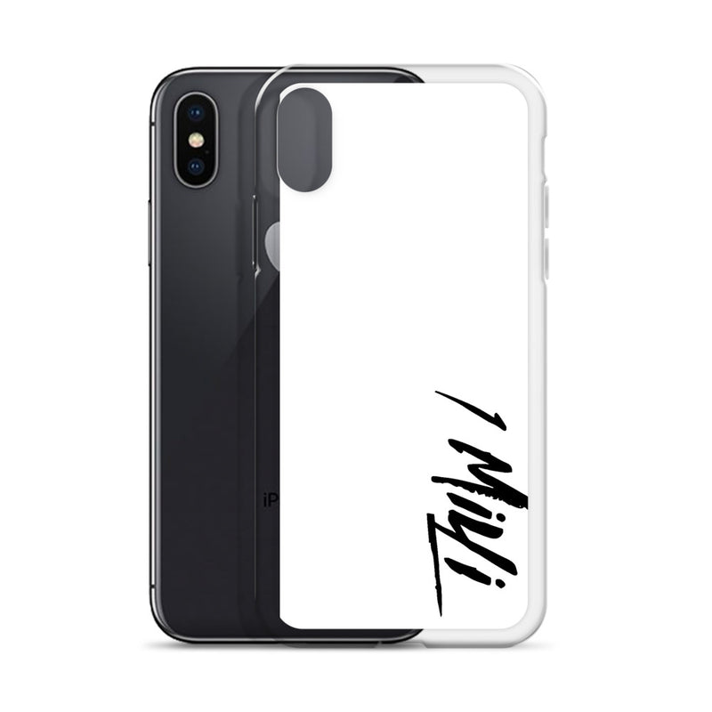 WHITE 1MILLI IPHONE CASE