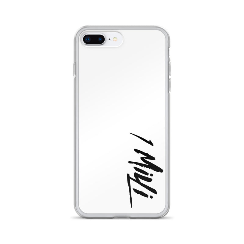 WHITE 1MILLI IPHONE CASE