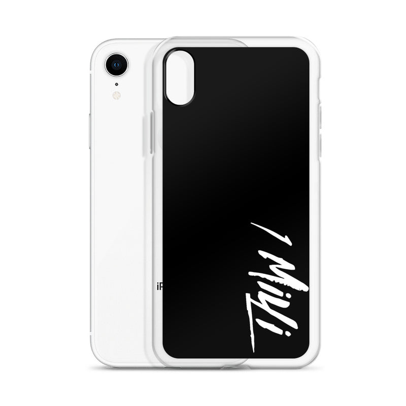 BLACK 1MILLI IPHONE CASE