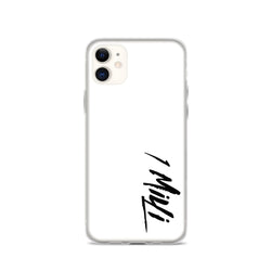 WHITE 1MILLI IPHONE CASE