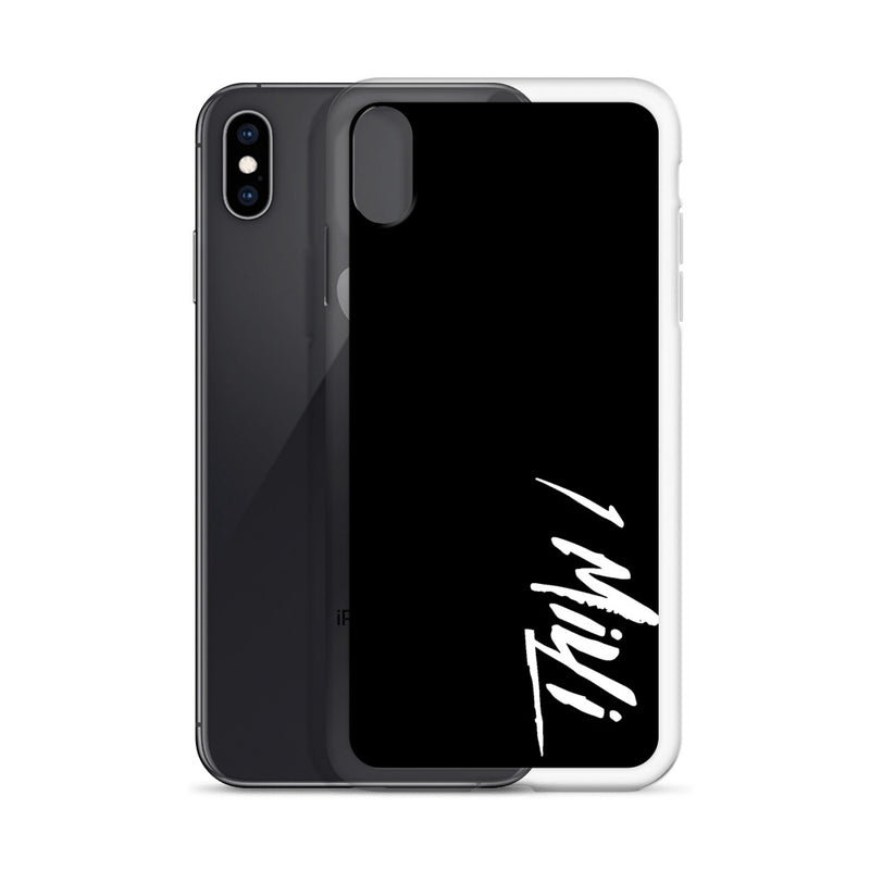 BLACK 1MILLI IPHONE CASE