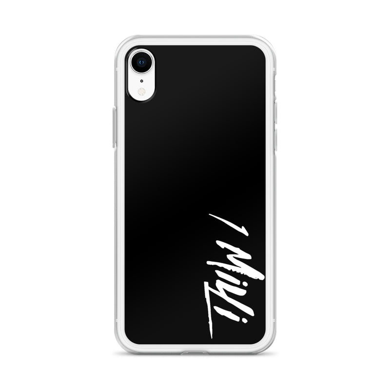 BLACK 1MILLI IPHONE CASE