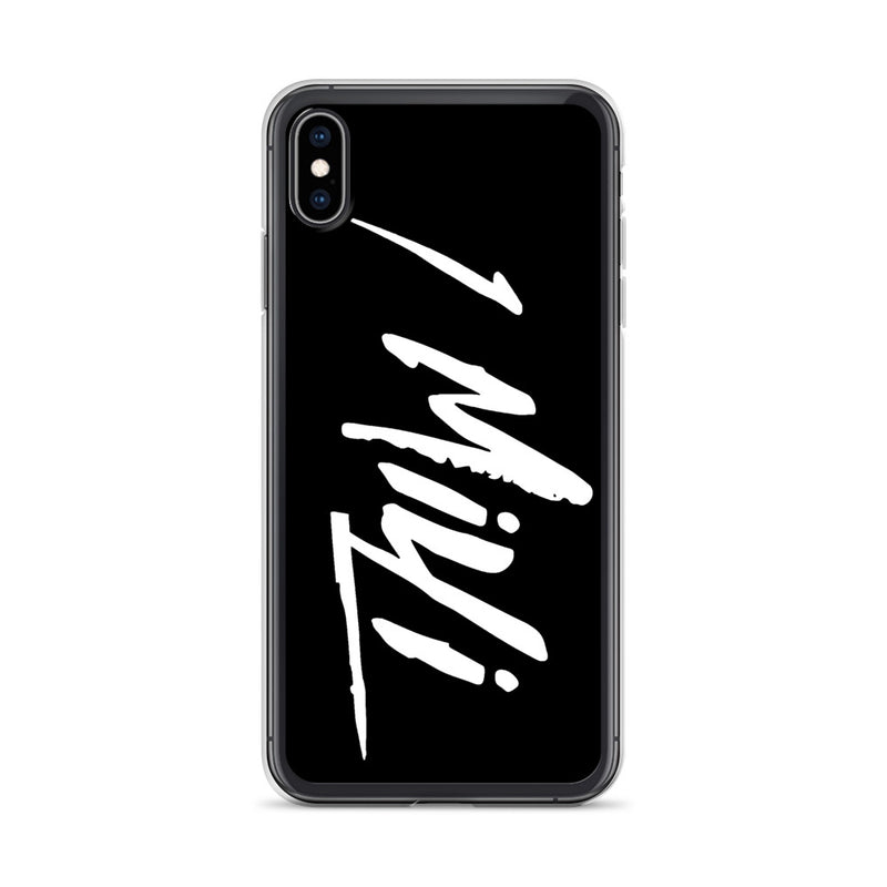 BLACK 1MILLI IPHONE CASE