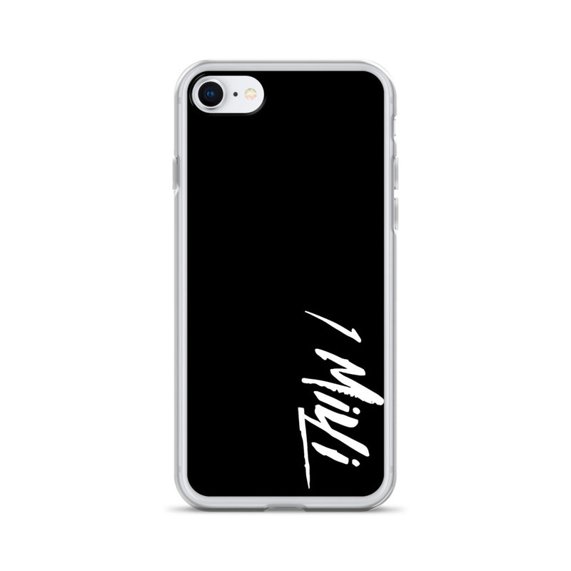 BLACK 1MILLI IPHONE CASE