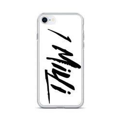 WHITE 1MILLI IPHONE CASE