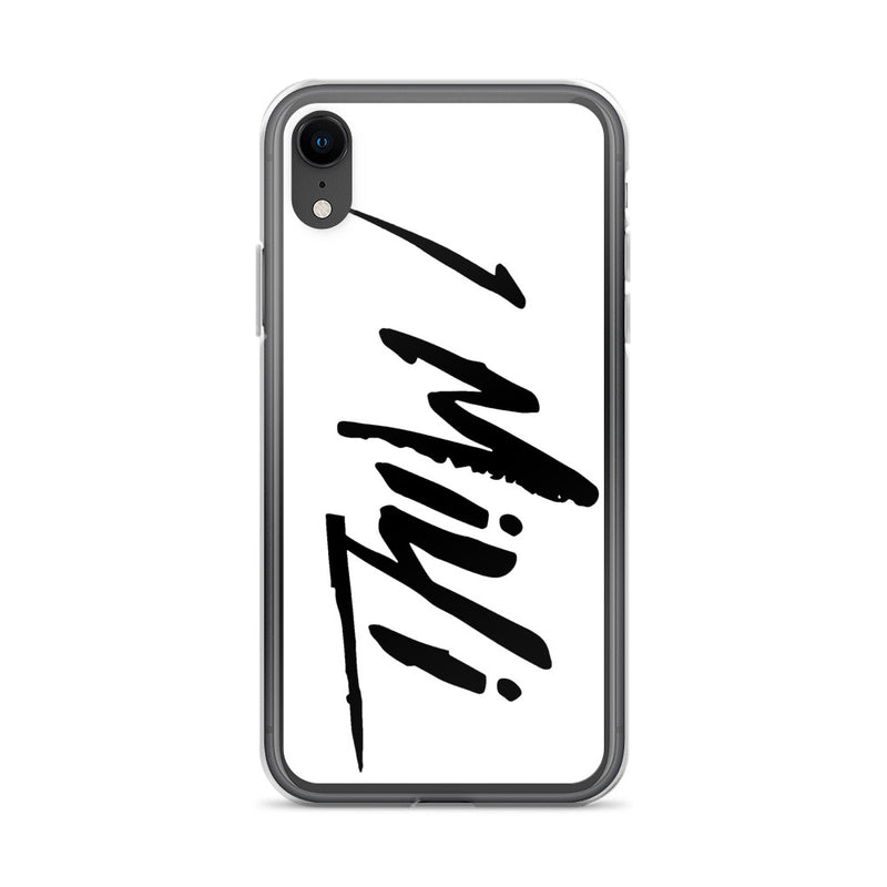 WHITE 1MILLI IPHONE CASE