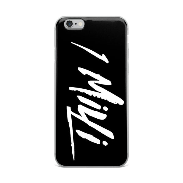 BLACK 1MILLI IPHONE CASE