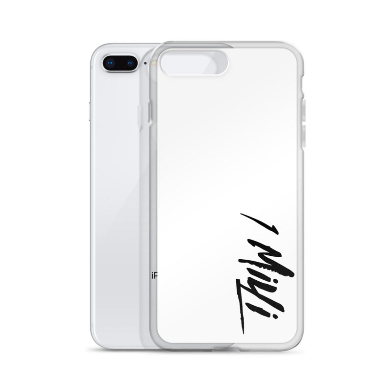 WHITE 1MILLI IPHONE CASE