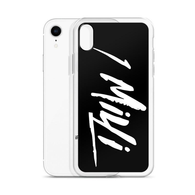 BLACK 1MILLI IPHONE CASE