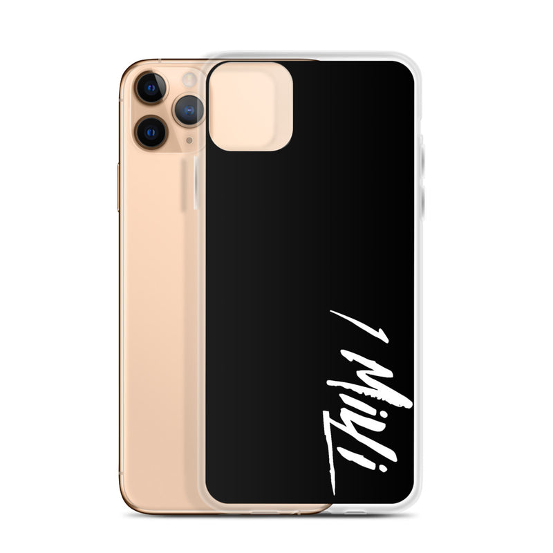 BLACK 1MILLI IPHONE CASE